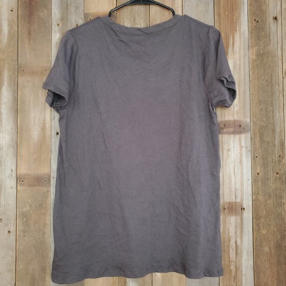 NWT Chaser LOVE Tiger Dark Gray Tee T shirt womens Sz XS S M L - Make a Bundle! - Picture 4 of 4